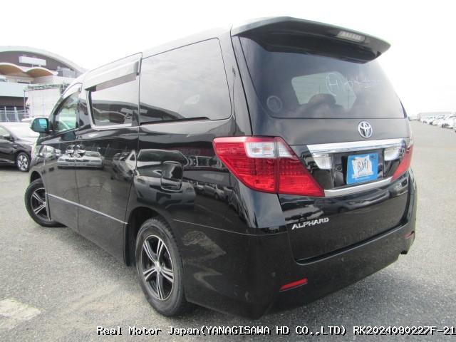 2009 TOYOTA ALPHARD thumbnail 3